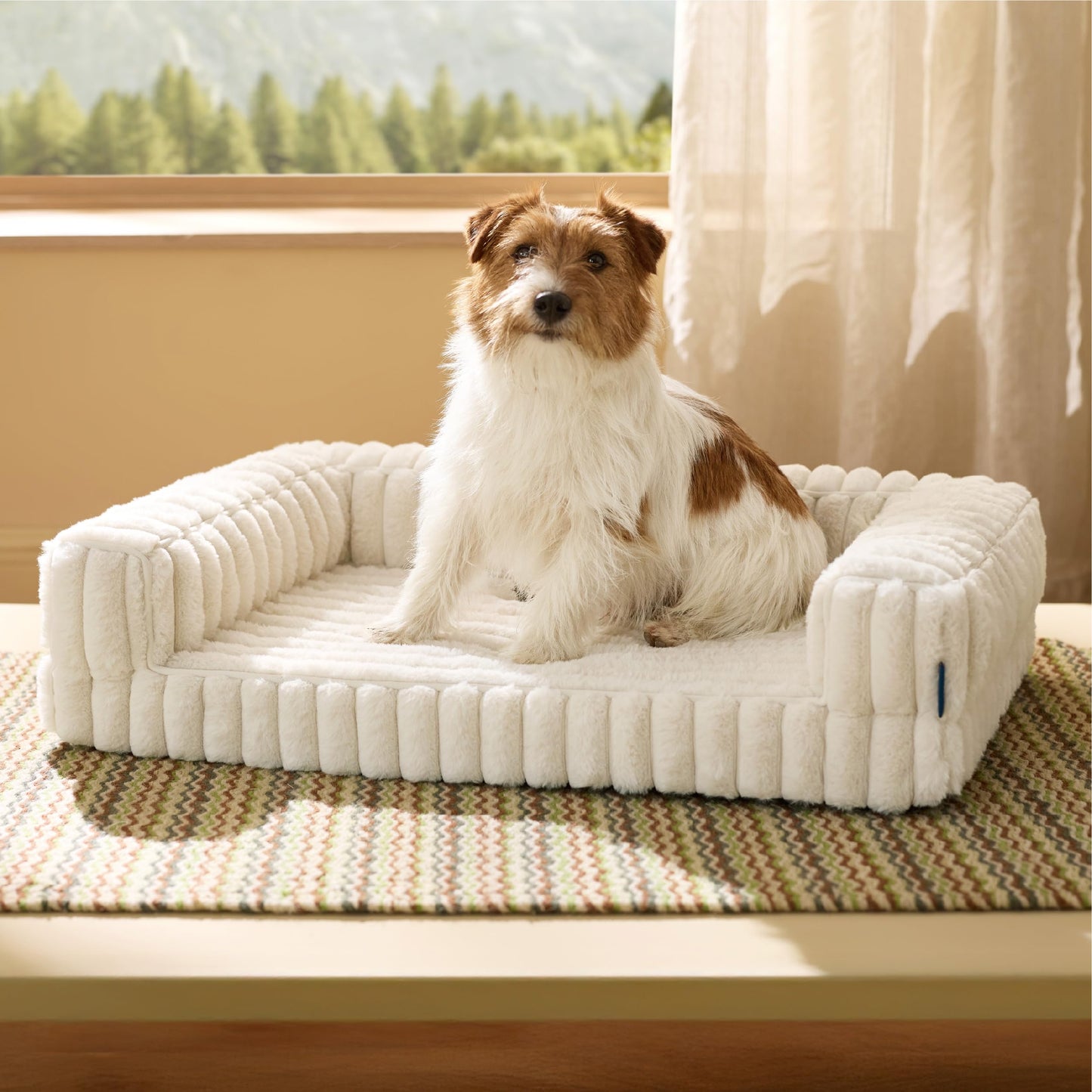 Bedsure Corduroy Fleece Pet Sofa