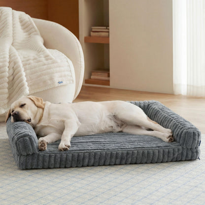 Bedsure Corduroy Fleece Pet Sofa