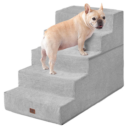 Extra Wide Pet Stairs Ramp for Beds and Couches