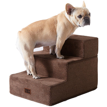 Extra Wide Pet Stairs Ramp for Beds and Couches