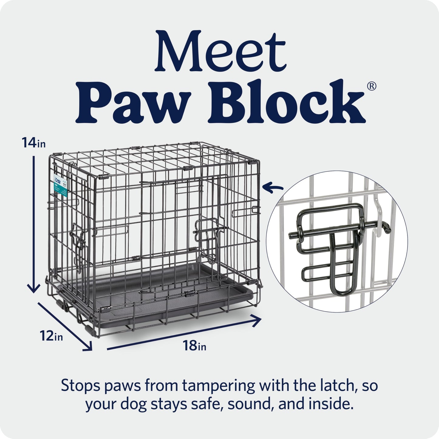 30-Inch Double Door Folding Dog Crate with Divider