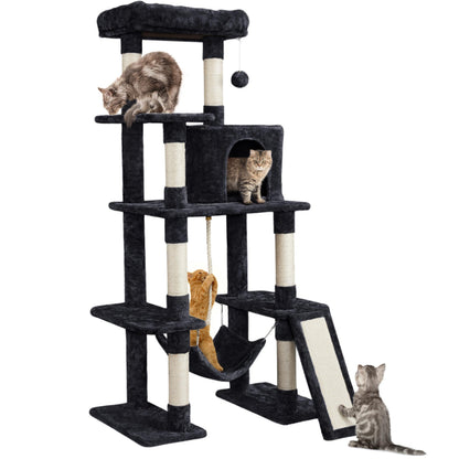 Multi-Level Cat Tree with Condo, Hammock & Perch