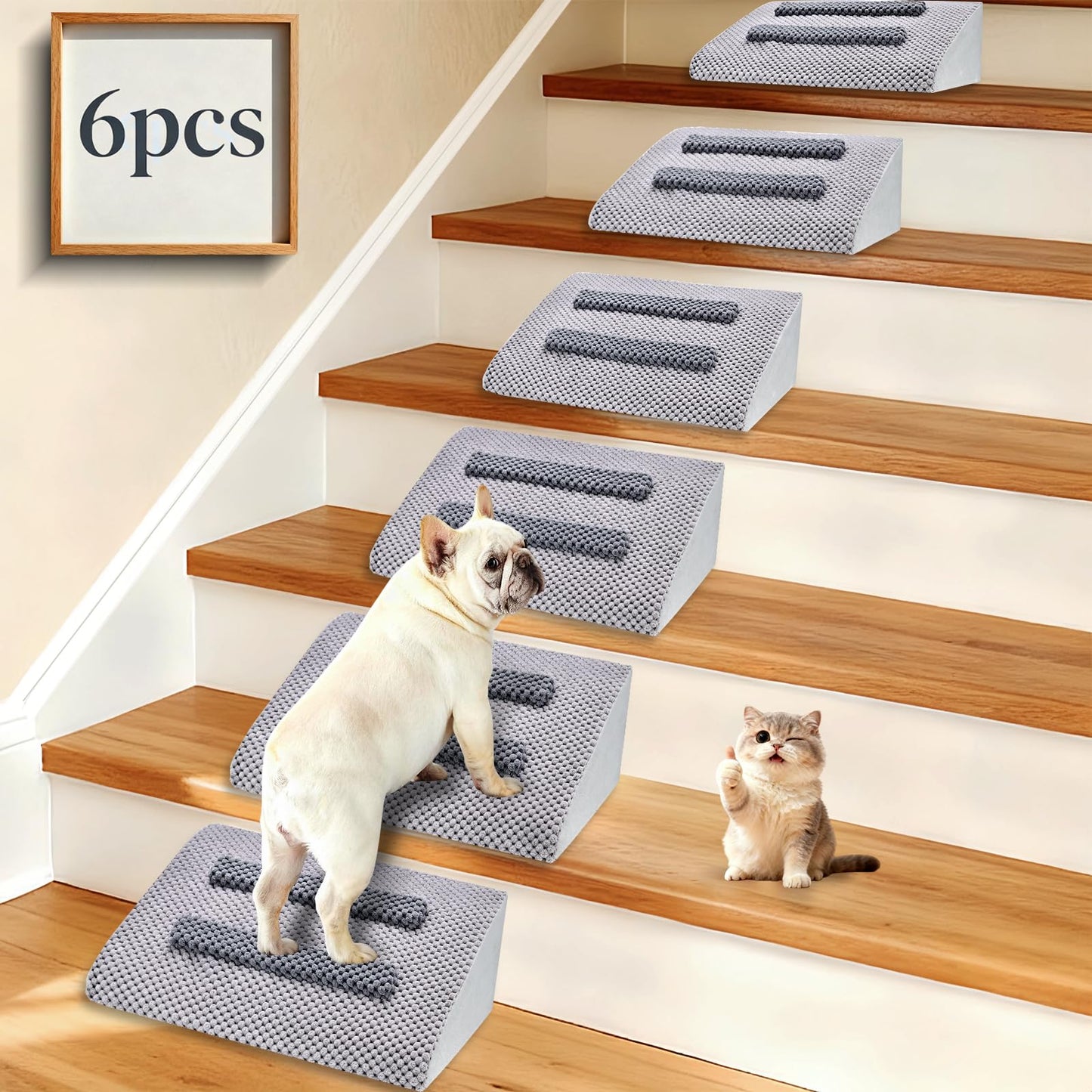 Gentle Slope Pet Ramp with Washable Cover