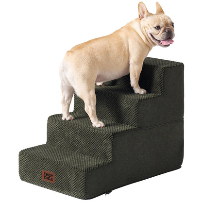 Extra Wide Pet Stairs Ramp for Beds and Couches