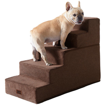 Extra Wide Pet Stairs Ramp for Beds and Couches