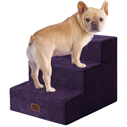 Extra Wide Pet Stairs Ramp for Beds and Couches