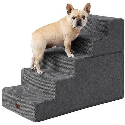 Extra Wide Pet Stairs Ramp for Beds and Couches