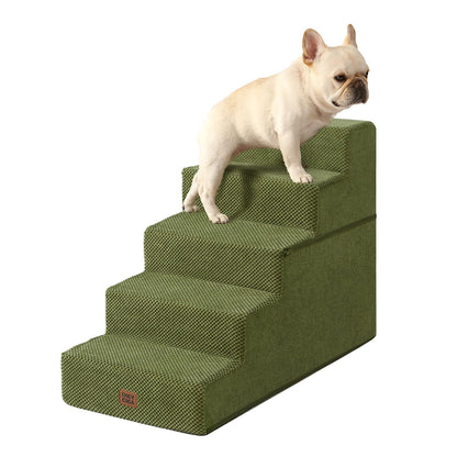 Extra Wide Pet Stairs Ramp for Beds and Couches