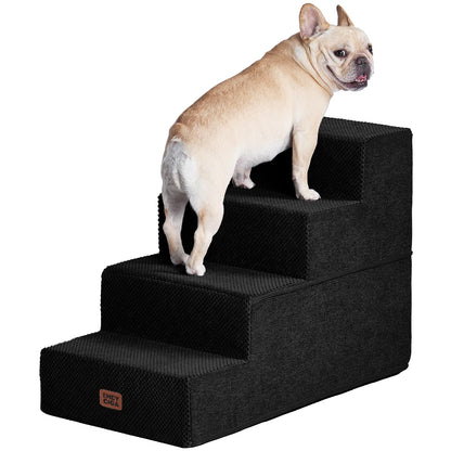 Extra Wide Pet Stairs Ramp for Beds and Couches