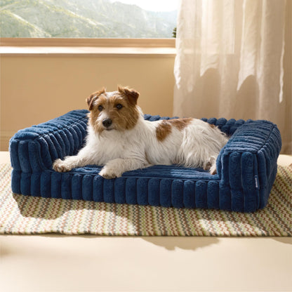 Bedsure Corduroy Fleece Pet Sofa