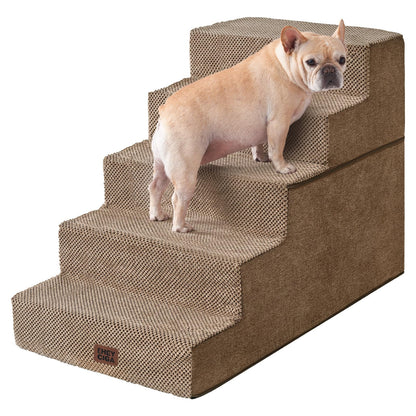 Extra Wide Pet Stairs Ramp for Beds and Couches